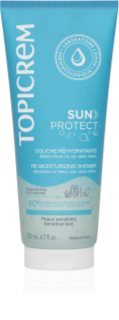 Topicrem Sun Protect Re-Moisturizing Shower gel douche hydratant après-soleil 200 ml