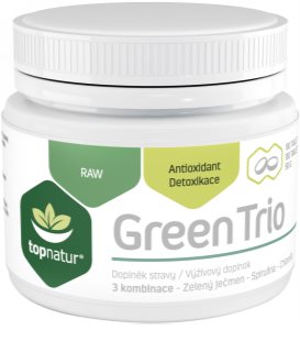 Topnatur Green Trio tablety pro detoxikaci organismu a podporu imunity