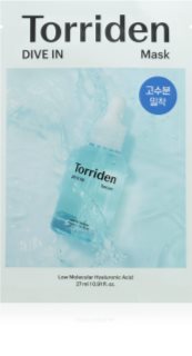 Torriden Dive In Mask hidratáló gézmaszk az élénk bőrért 1 db