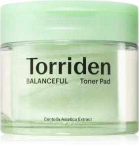 Torriden Balanceful Toner Pad tonizáló párnák nyugtató hatással 60 db