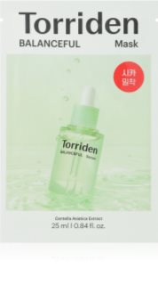 Torriden Balanceful Mask masque hydratant en tissu pour apaiser la peau 25 ml