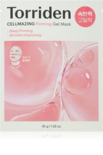 Torriden Cellmazing Firming Gel Mask masque hydrogel intense pour raffermir le visage 45 g