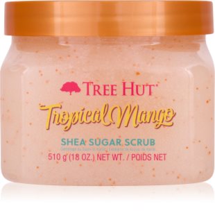 Tree Hut Shea Sugar Scrub Tropical Mango sokerikuorinta sisältää sheavoita 510 g