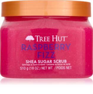 Tree Hut Shea Sugar Scrub Raspberry Fizz sokerikuorinta sisältää sheavoita 510 g