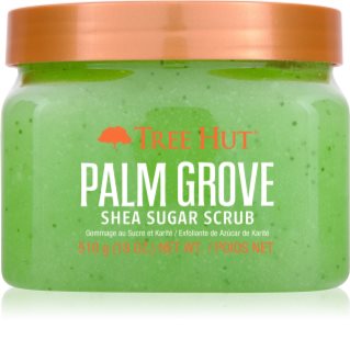 Tree Hut Shea Sugar Scrub Palm Grove cukrový telový peeling 510 g