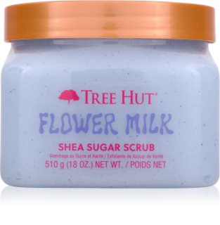 Tree Hut Shea Sugar Scrub Flower Milk cukrový telový peeling 510 g