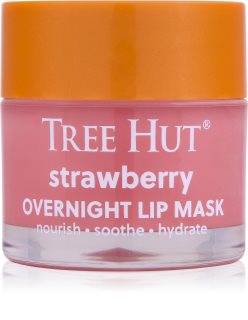 Tree Hut Strawberry Lip Mask Sovmask för läppar 17 g