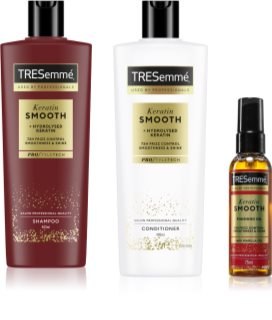 TRESemmé Keratin Smooth conjunto para aspeto perfeito de cabelo