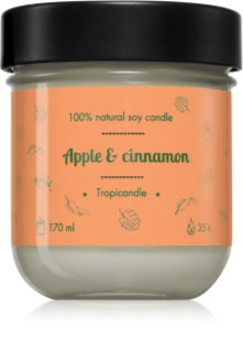 Tropicandle Apple & Cinnamon świeczka zapachowa 170 ml
