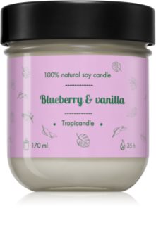 Tropicandle Blueberry & Vanilla świeczka zapachowa 170 ml