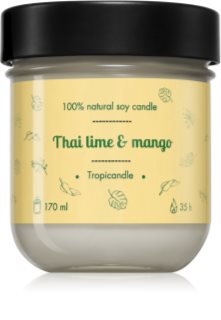 Tropicandle Thai Lime & Mango bougie parfumée 170 ml