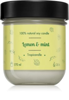 Tropicandle Lemon & Mint candela profumata 170 ml