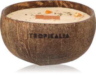 Tropicandle Sandalwood & Tangerine vonná svíčka s dřevěným knotem 350 ml