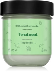 Tropicandle Forest Wood vela perfumada 170 ml