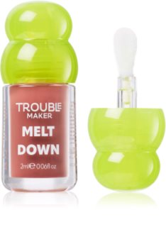 Trouble Maker Melt Down Lip Oil lippenolie Tint Slip n Slide Nude 3 ml