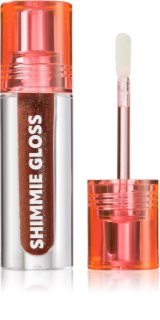 Trouble Maker Shimmie Gloss brillant à lèvres scintillant teinte New Stakes Brown 3 ml