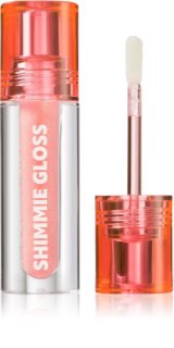 Trouble Maker Shimmie Gloss brillant à lèvres scintillant teinte Crunch Time Nude 3 ml