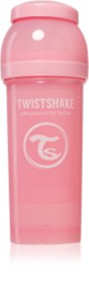 Twistshake Anti-Colic cumisüveg Pink 2 m+ 260 ml