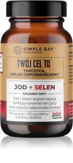 Twój Cel To Jod + Selen tabletki na prawidłową czynność tarczycy 200 tabletek
