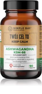 Twój Cel To Ashwagandha KSM-66 kapsułki na wsparcie zdrowia fizycznego i psychicznego 90 tabletek