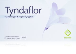 Tyndaflor vaginální výplach roztok pro podporu vaginálního prostředí 5x140 ml