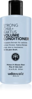 Udo Walz Strong Chia + Kaktus acondicionador nutritivo para dar volumen al cabello 300 ml
