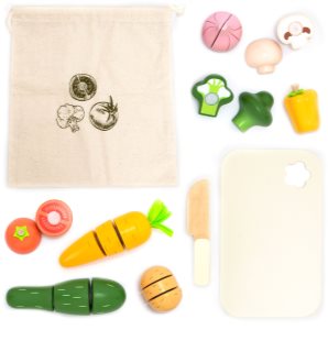 UMU Toys Cutting Vegetables attività giocattolo in legno 2y+