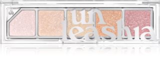 Unleashia Mood Shower Face Palette palette fards à paupières et enlumineurs effet nacré