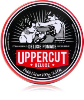 Uppercut Deluxe Deluxe Pomade Haarpomade mit extra starker Fixierung für Herren 30 g