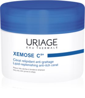 Uriage Xemose C8+ Lipid-Replenishing Anti-Itch Cerat Pomada lipido-reabastecedora para pele sensível e atópica 200 ml