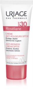 Uriage Roséliane Anti-Redness Cream SPF 30 creme de dia para peles sensíveis com tendência a vermelhidão SPF 30 40 ml