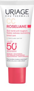 Uriage Roseliane CC Cream SPF 50+ Raudonį maskuojantis CC kremas SPF 50+ atspalvis Light Tint 40 ml