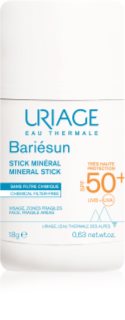 Uriage Bariésun Mineral Stick SPF 50+ stick protecteur minéral pour zones sensibles SPF 50+ 18 g
