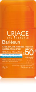 Uriage Bariésun Invisible Sun Stick sztyft ochronny do miejsc wrażliwych SPF 50+ 18 g