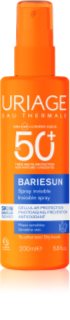 Uriage Bariésun Fragrance Free Invisible Spray SPF50+ Kaitsev pihusti näole ja kehale SPF 50+ 200 ml