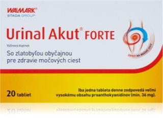 Urinal Urinal wspomagają układ odpornościowy i prawidłowe funkcjonowanie dróg moczowych