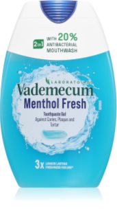 Vademecum 2 in1 Menthol Fresh hammastahna ja suuvesi 2in1 75 ml
