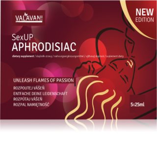 VALAVANI SexUP Aphrodisiac afrodiziakum unisex 5x25 ml