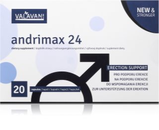 VALAVANI Andrimax 24 kapsułki na poprawę erekcji 20 caps.