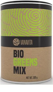 VanaVita Greens Mix BIO prášek na přípravu nápoje pro detoxikaci 300 g