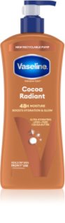Vaseline Cocoa Radiant Feuchtigkeits-Body lotion mit Kakaobutter