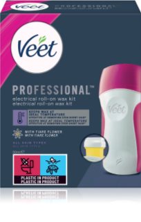 Veet Professional Tiare Flower hair-removal kit hot wax-based