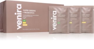 Venira Super Greens + Probiotics prášok na prípravu nápoja na detoxikáciu organizmu a podporu imunity 30x11.3 g