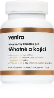 Venira Vitamínový komplex kapsle pro těhotné a kojící ženy 60 cps