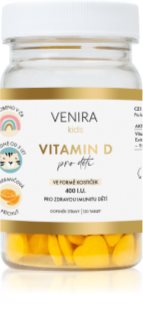 Venira Kids Vitamin D cucavé tablety pro posílení imunity 120 tbl