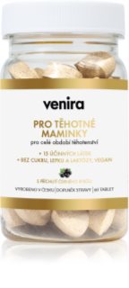 Venira Vitamíny pro těhotné ženy, 1-3 trimestr tablety na cmúľanie pre tehotné ženy 60 tbl