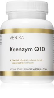 Venira Koenzym Q10 kapsle pro podporu ochrany buněk před oxidativním stresem 60 cps