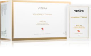 Venira Kolagenový drink prášek na přípravu nápoje pro krásné vlasy, pleť a nehty příchuť Strawberry 30 ks