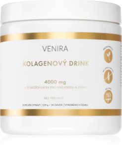Venira Kolagenový drink bez příchutě prášek na přípravu nápoje pro krásné vlasy, pleť a nehty 129 g
