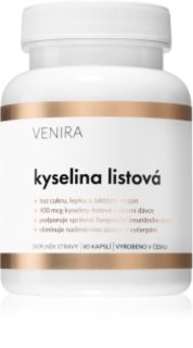 Venira Kyselina listová kapsle s kyselinou listovou 80 cps